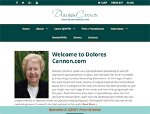 Tablet Screenshot of dolorescannon.com